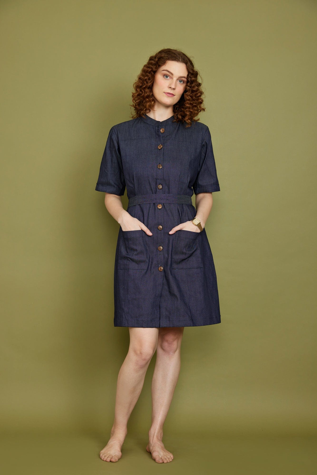 Denim Dress Dresses Pana Mina