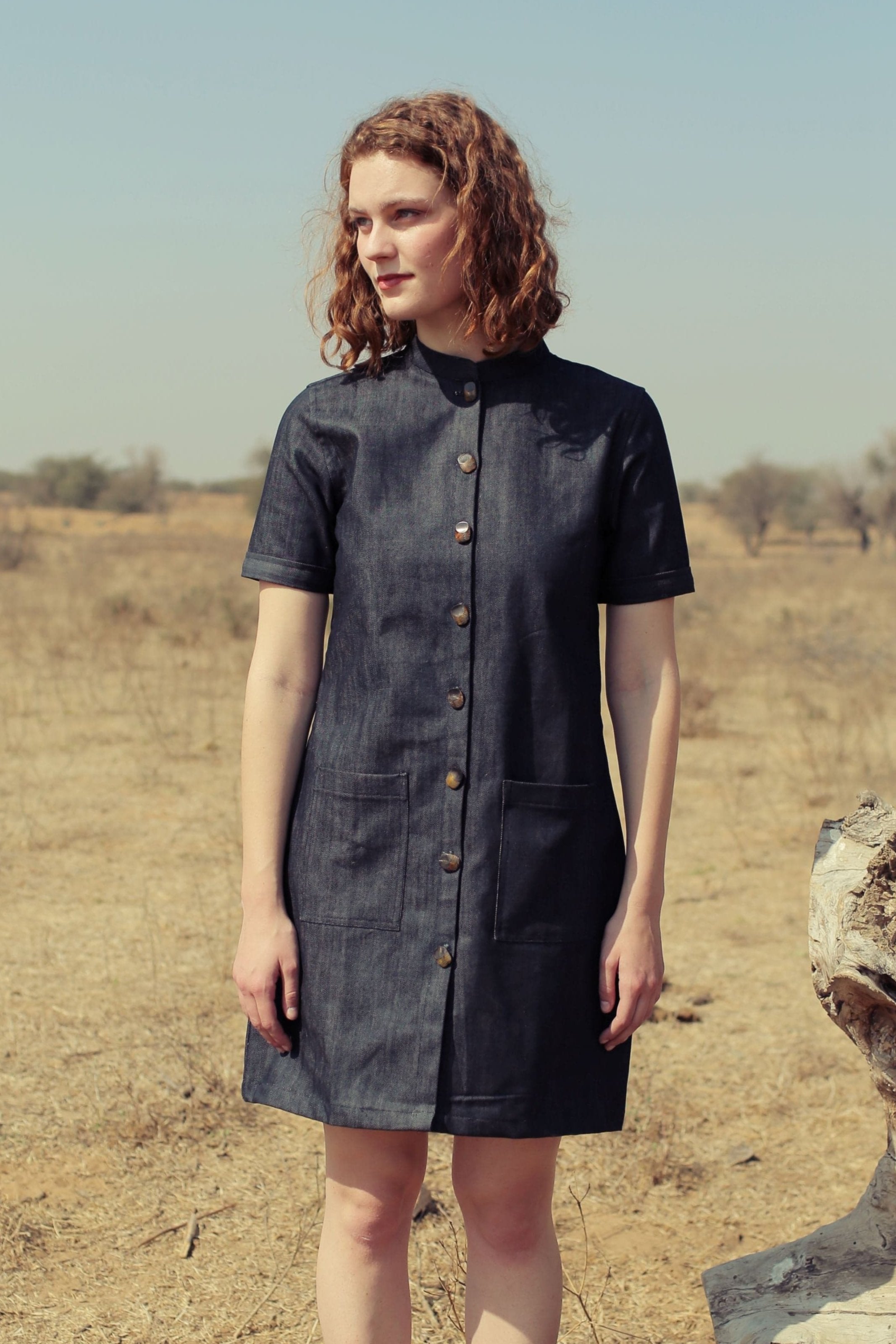 Denim Dress Dresses Pana Mina