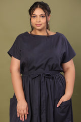 Cordelia Skirt Set in Navy