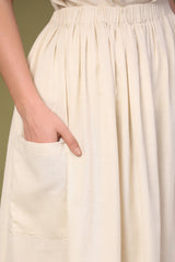 Cordelia Skirt Set in Cream